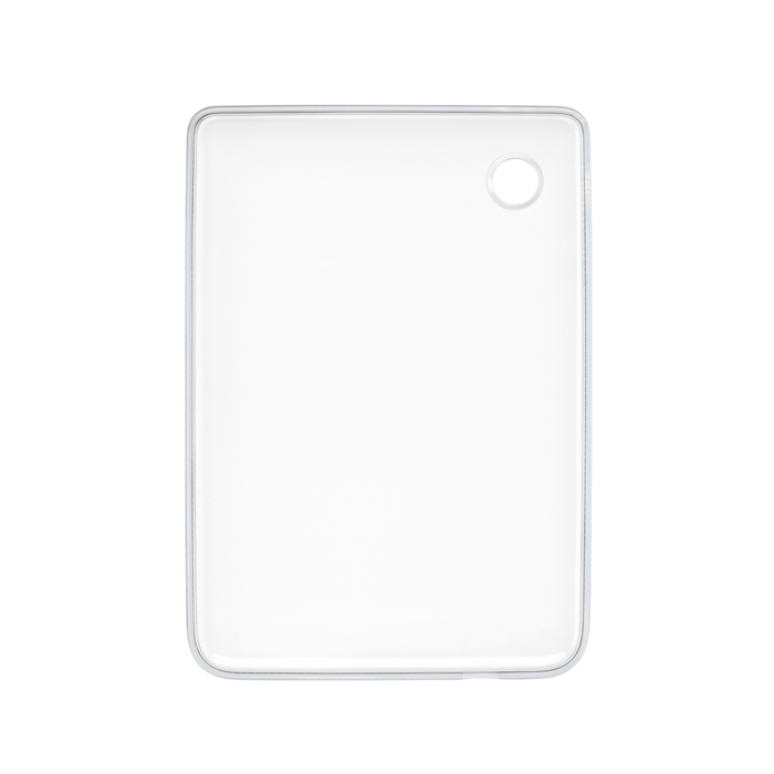 Vista frontal de la funda transparente para Kobo Clara Colour/BW.