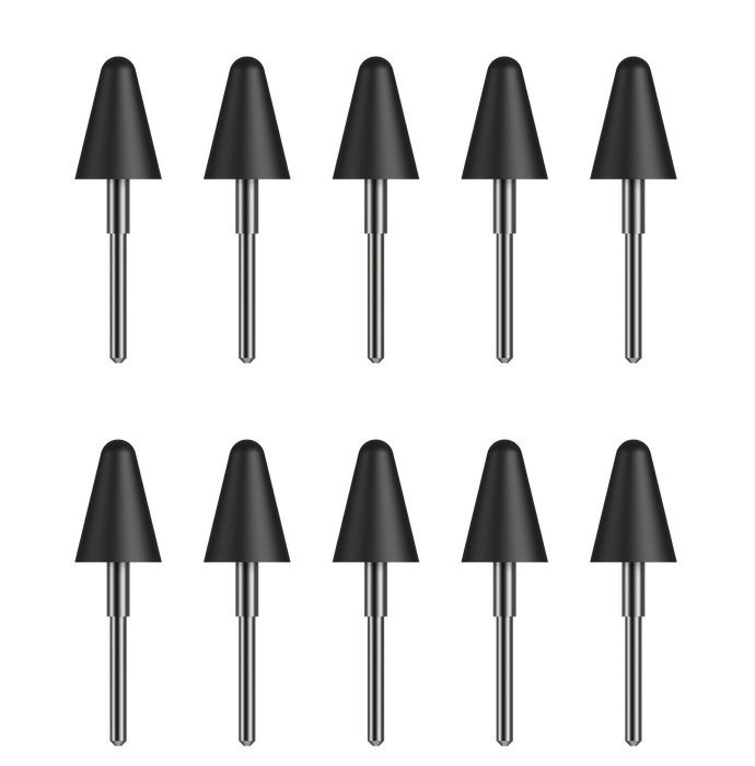 Paquete de 10 puntas de repuesto negras para Kobo Stylus 2.