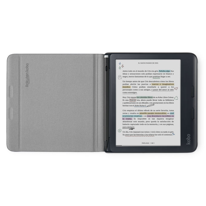 Funda Notebook SleepCover para Kobo Libra Colour